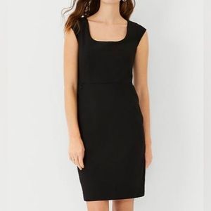 Ann Taylor The Scoop Neck Dress In Bi-Stretch